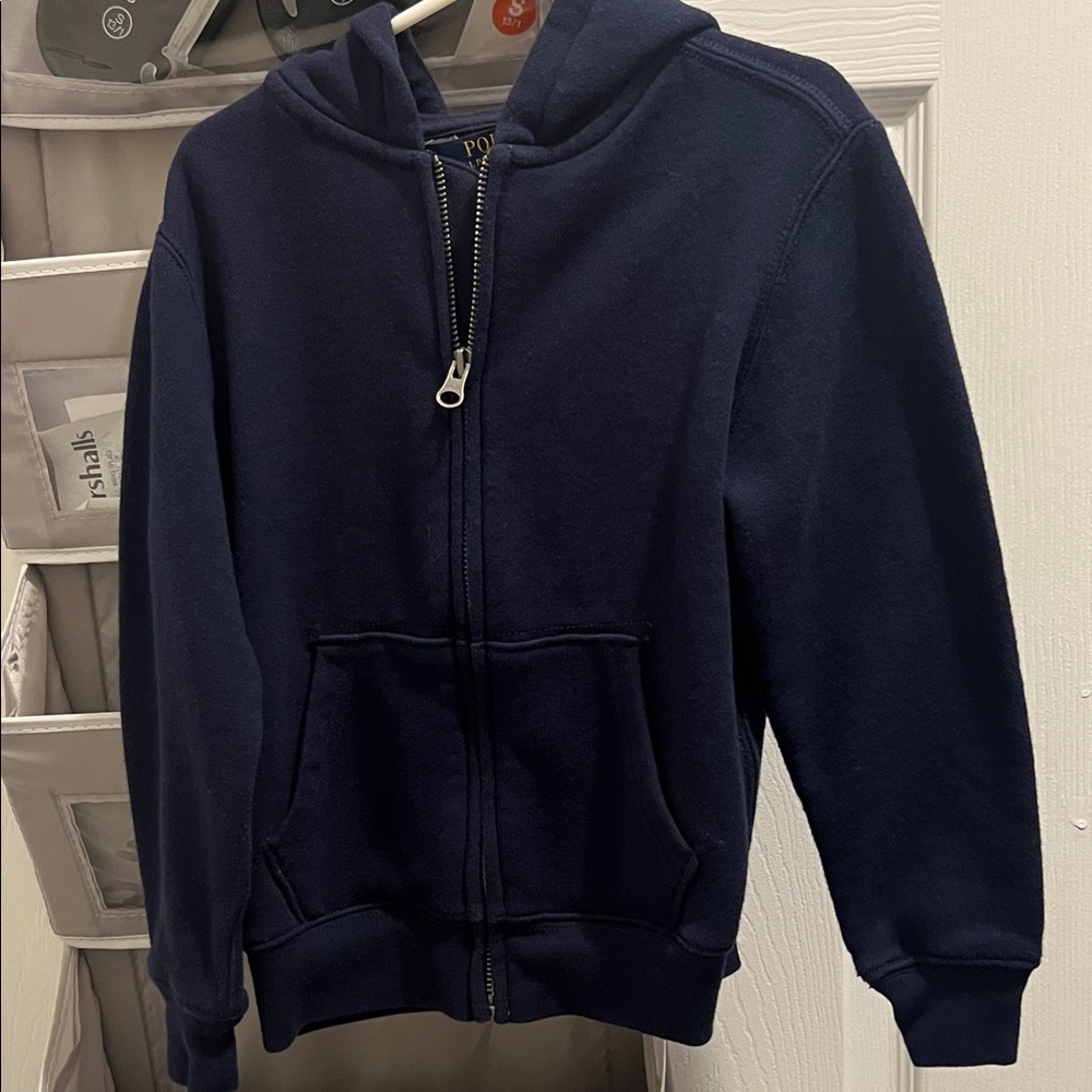 Polo by Ralph Lauren Kids Dark Blue Zip-Up Hoodie